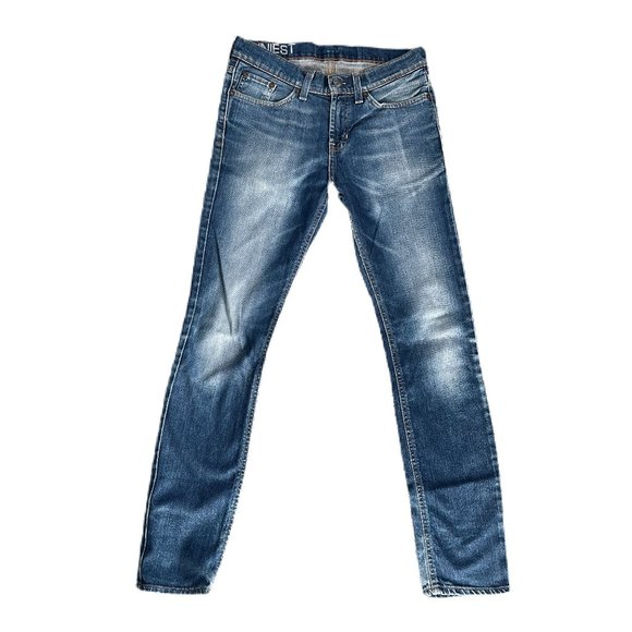 Bullhead Other - Bullhead Stone-Washed Dark Blue Jeans Men's